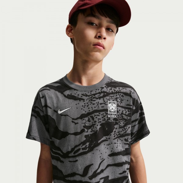 Подростковая South Korea National Team Nike Allover Print T-Shirt - Gray