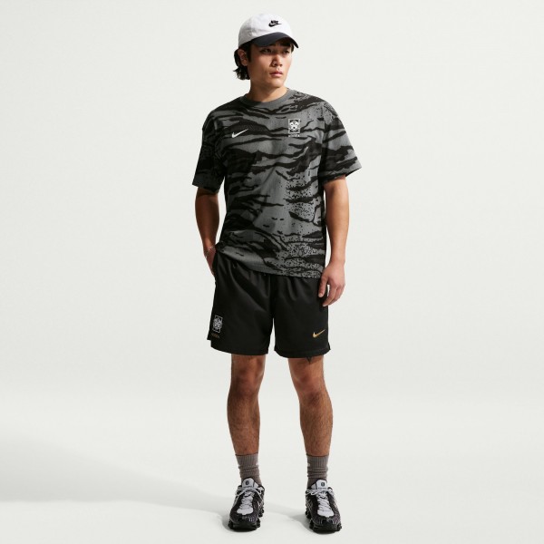 South Korea National Team Nike Allover Print T-Shirt - Gray