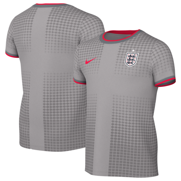 Подростковая England National Team x Palace Nike 2026 Dri-FIT Pre-Match Top - Gray