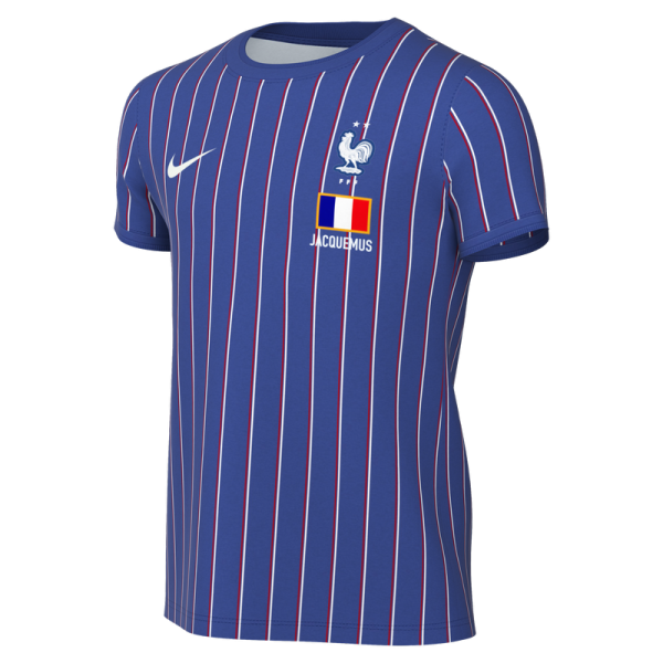 Подростковая France National Team x Jacquemus Nike 2026 Dri-FIT Pre-Match Top - Blue