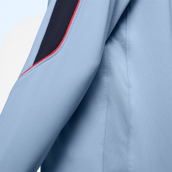 Подростковая England National Team Nike 2026 Strike Dri-FIT Long Sleeve Quarter-Zip Drill Top - Blue