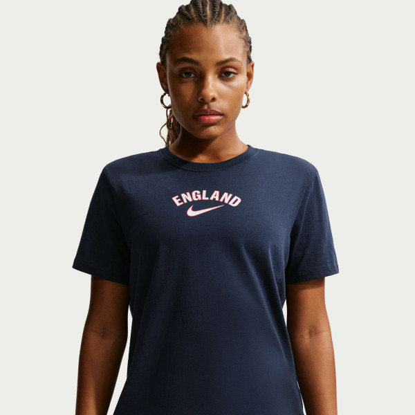 Женская Футболка England National Team Nike Wordmark - Blue