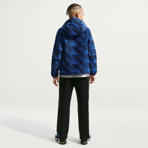Подростковая France National Team Nike Tech Woven Full-Zip Hooded Jacket - Blue
