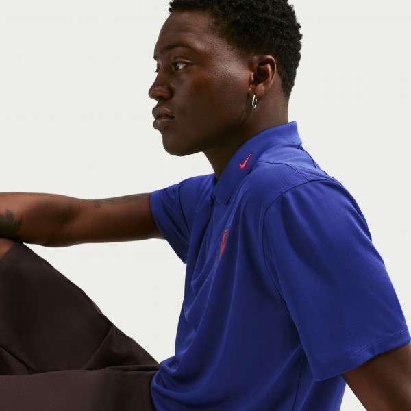 USMNT Nike Dri-FIT Victory Solid Polo - Royal