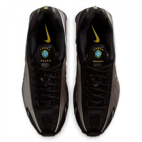 Brazil National Team Nike 2026 Shox R4 Shoes - Black