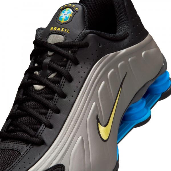 Brazil National Team Nike 2026 Shox R4 Shoes - Black