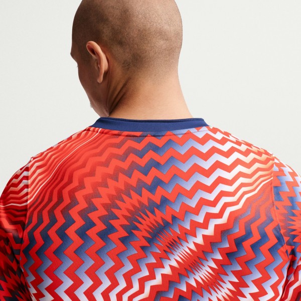 Norway National Team Nike 2026 Academy Pro Pre-Match Top - Orange