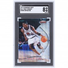 Tracy McGrady Toronto Raptors 1997-98 Bowman Best Atomic Refractor #111 SGC Authenticated 8 Rookie Card