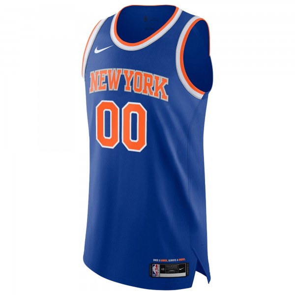 Именная джерси New York Knicks Nike Blue Authentic - Icon Edition