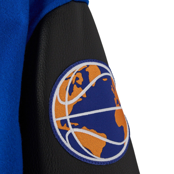 Куртка New York Knicks OVO x NBA Blue Full-Snap Varsity
