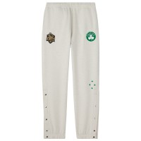 Boston Celtics OVO x NBA Gray Snap Sweatpants