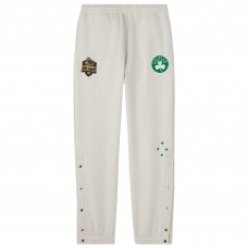 Boston Celtics OVO x NBA Gray Snap Sweatpants