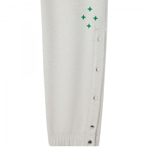 Boston Celtics OVO x NBA Gray Snap Sweatpants