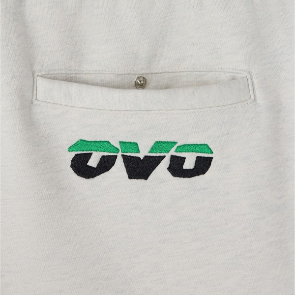 Boston Celtics OVO x NBA Gray Snap Sweatpants