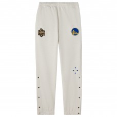 Golden State Warriors OVO x NBA Gray Snap Sweatpants