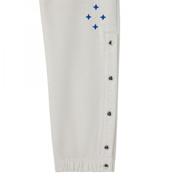 Golden State Warriors OVO x NBA Gray Snap Sweatpants