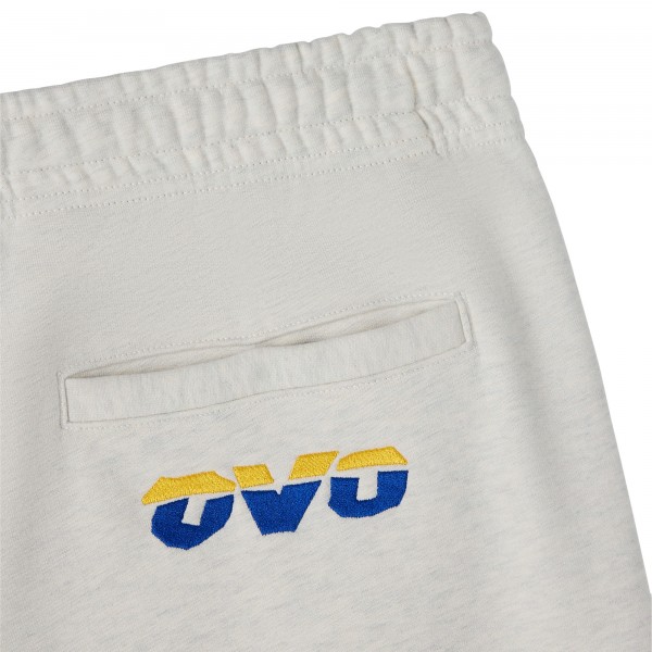 Golden State Warriors OVO x NBA Gray Snap Sweatpants
