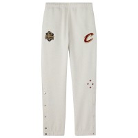 Cleveland Cavaliers OVO x NBA Gray Snap Sweatpants