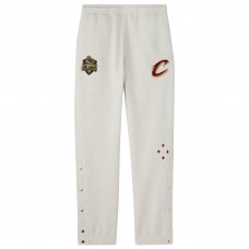 Cleveland Cavaliers OVO x NBA Gray Snap Sweatpants