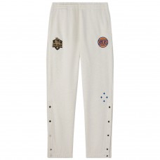 New York Knicks OVO x NBA Gray Snap Sweatpants