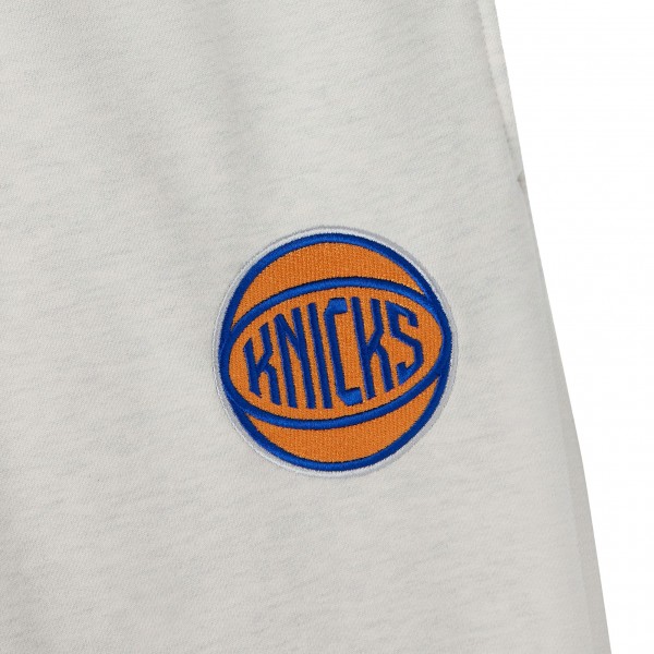 New York Knicks OVO x NBA Gray Snap Sweatpants