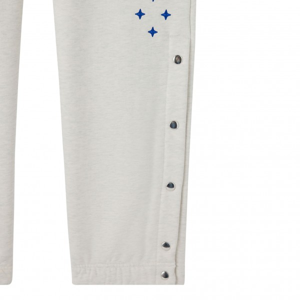 New York Knicks OVO x NBA Gray Snap Sweatpants