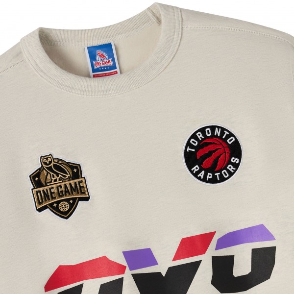 Toronto Raptors OVO x NBA Natural Fleece Sweatshirt