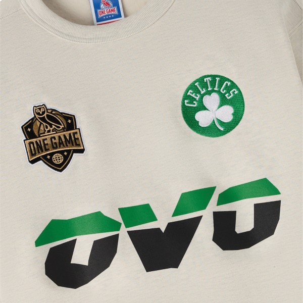 Boston Celtics OVO x NBA Natural Fleece Sweatshirt