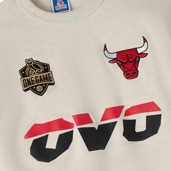 Кофта Chicago Bulls OVO x NBA Natural Fleece