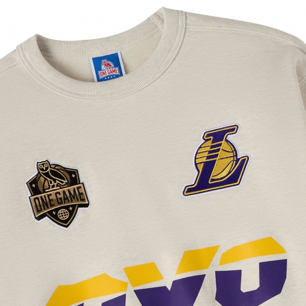 Кофта Los Angeles Lakers OVO x NBA Natural Fleece