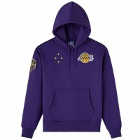 Толстовка Los Angeles Lakers OVO x NBA Purple Fleece