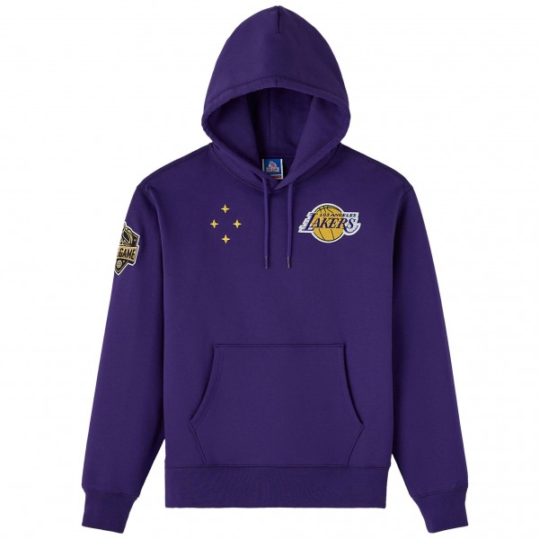 Толстовка Los Angeles Lakers OVO x NBA Purple Fleece