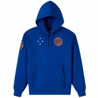 New York Knicks OVO x NBA Blue Fleece Hoodie
