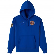 New York Knicks OVO x NBA Blue Fleece Hoodie