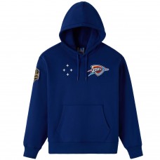 Толстовка Oklahoma City Thunder OVO x NBA Blue Fleece