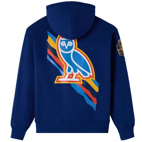 Толстовка Oklahoma City Thunder OVO x NBA Blue Fleece
