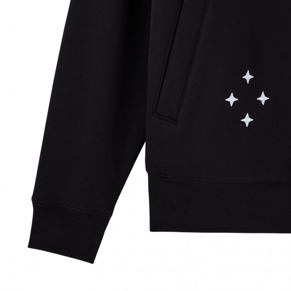 Toronto Raptors OVO x NBA Black Heavyweight Full-Zip Fleece Jacket