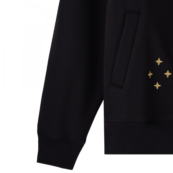 Cleveland Cavaliers OVO x NBA Black Heavyweight Full-Zip Fleece Jacket