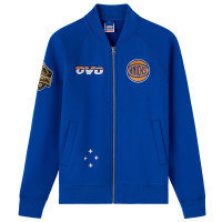 Куртка New York Knicks OVO x NBA Blue Heavyweight Full-Zip Fleece