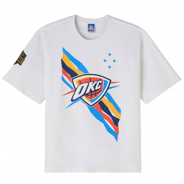 Футболка Oklahoma City Thunder OVO x NBA White Heavyweight