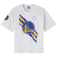 Golden State Warriors OVO x NBA White Heavyweight T-Shirt