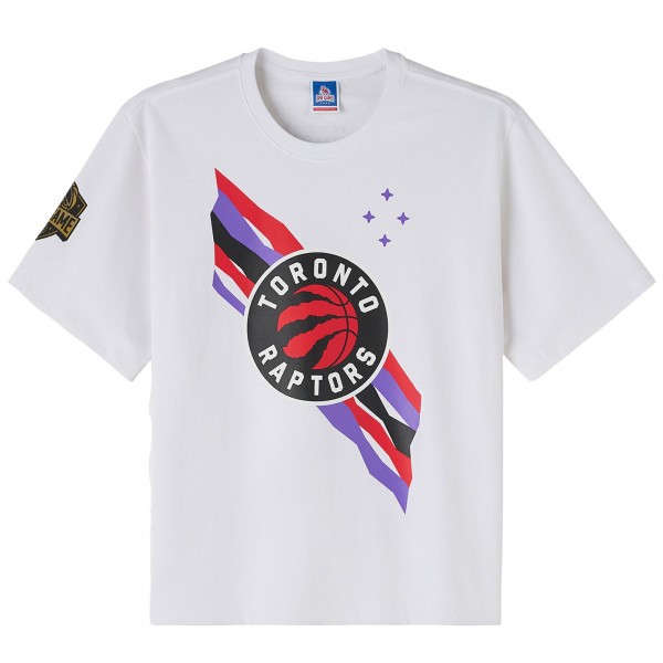 Toronto Raptors OVO x NBA White Heavyweight T-Shirt