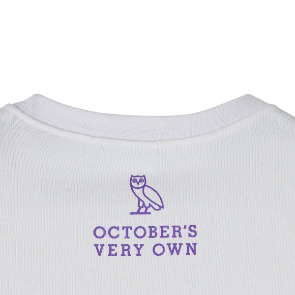 Toronto Raptors OVO x NBA White Heavyweight T-Shirt