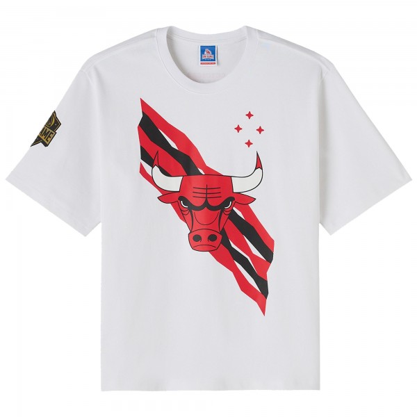 Футболка Chicago Bulls OVO x NBA White Heavyweight