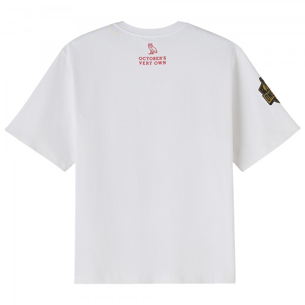 Футболка Chicago Bulls OVO x NBA White Heavyweight