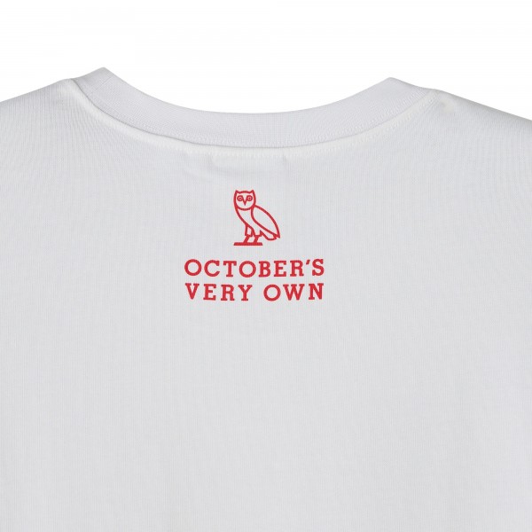 Футболка Chicago Bulls OVO x NBA White Heavyweight