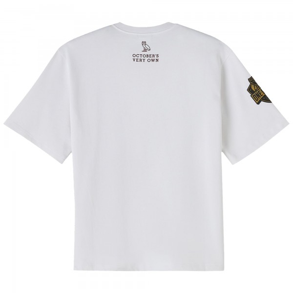 Cleveland Cavaliers OVO x NBA White Heavyweight T-Shirt