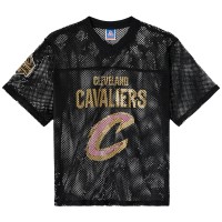 Джерси Cleveland Cavaliers OVO x NBA Black Mesh Football Fashion