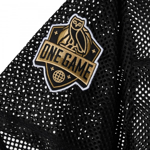 Джерси Cleveland Cavaliers OVO x NBA Black Mesh Football Fashion