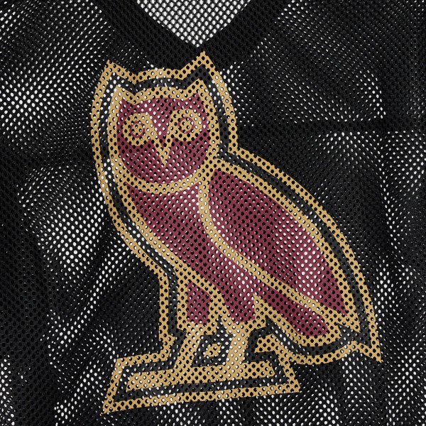 Джерси Cleveland Cavaliers OVO x NBA Black Mesh Football Fashion